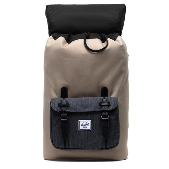 Herschel Supply Co. Little America Mid-Volume Timberwolf/Black Denim/Black